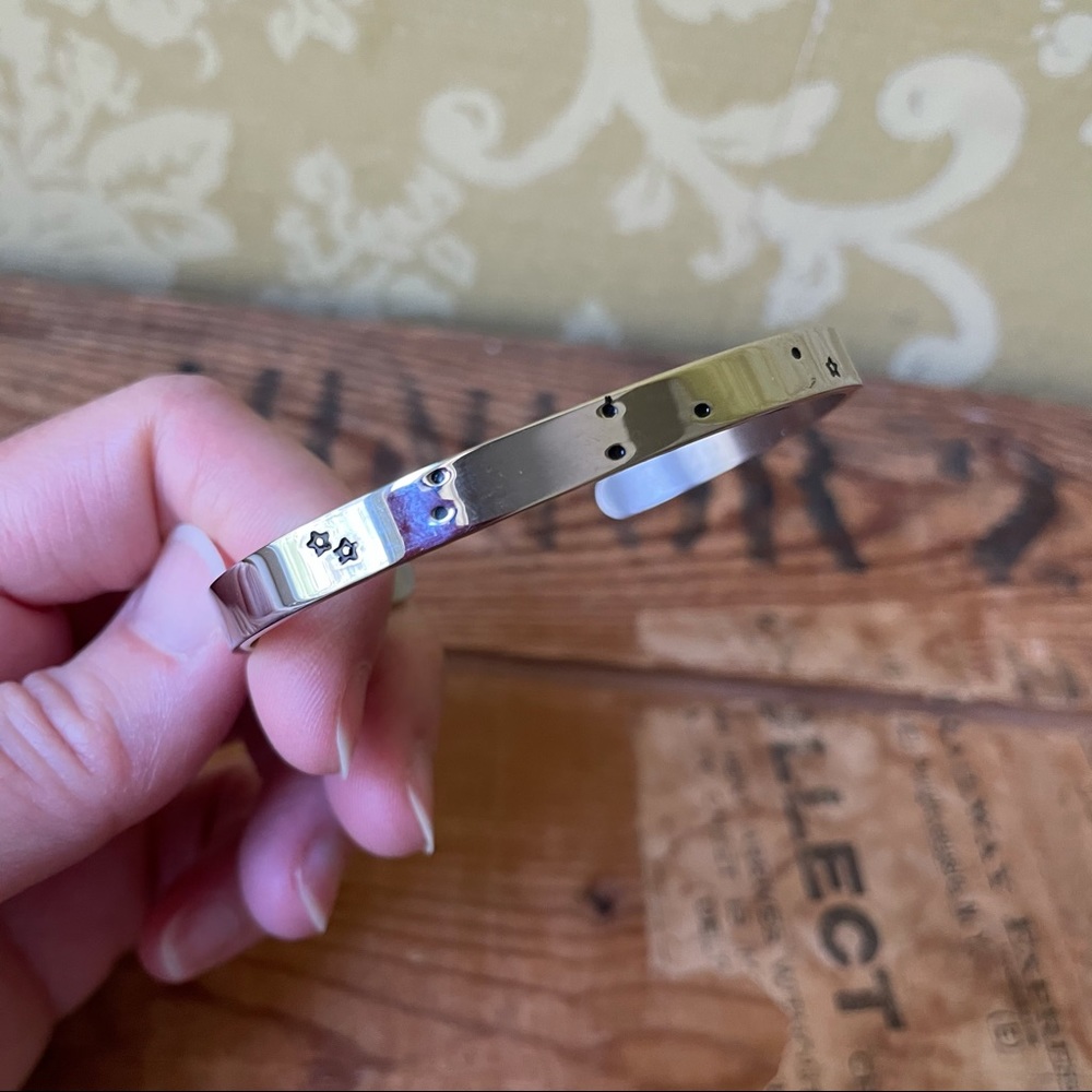 Silver Constellation Cuff Bracelet